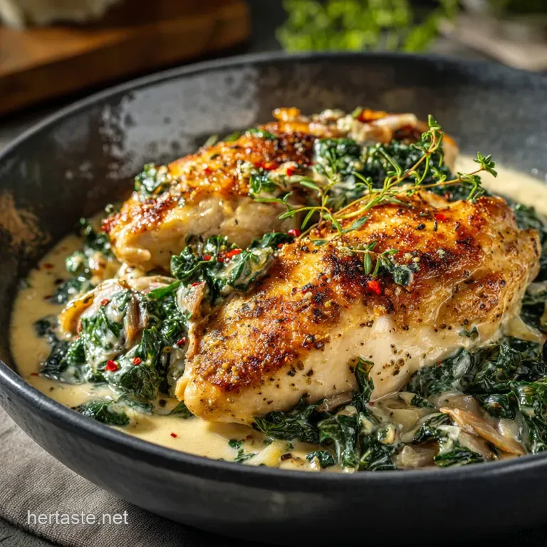 Creamy Chicken Florentine An Effortlessly Elegant Weeknight Dinner