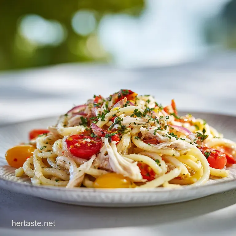 Creamy Chicken Pasta: Velvety and Tangy