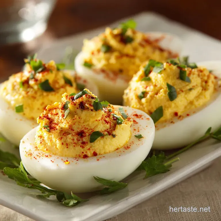 Classic Deviled Eggs: the Ultimate Recipe for a Creamy Crowd-Pleaser presentation