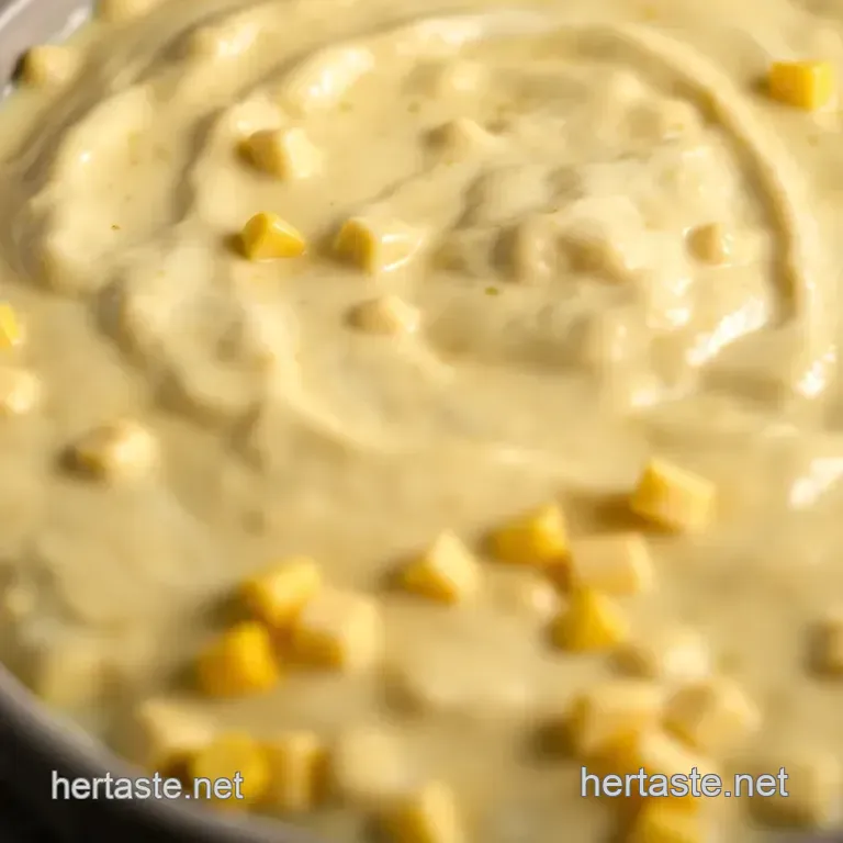 Creamy Corn and Cheese Delight Dip presentation