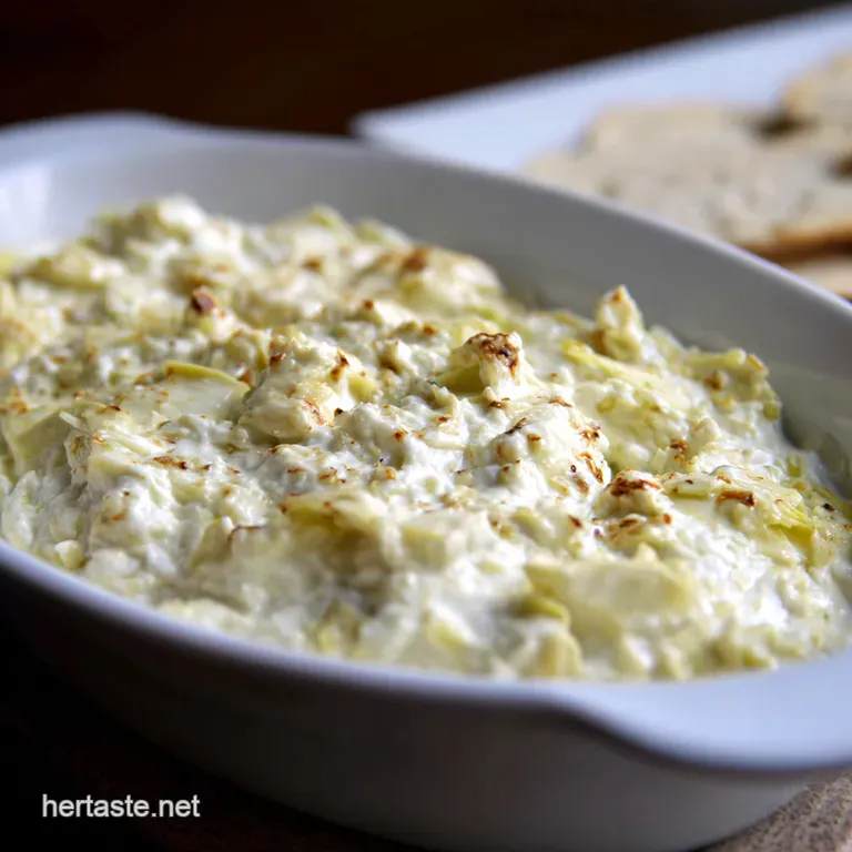 Creamy Dreamy Artichoke Dip Your New Party Staple presentation