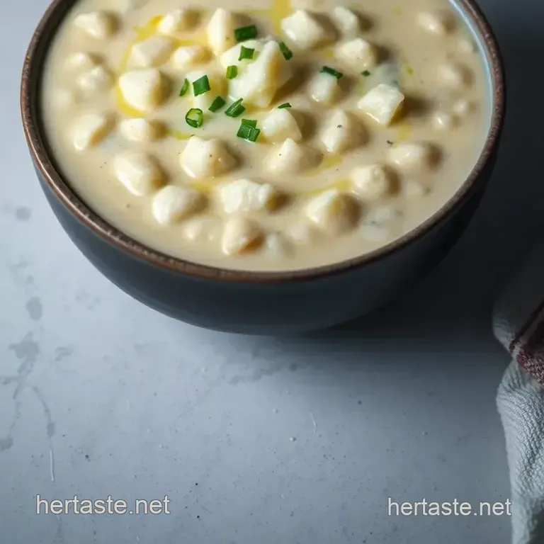 Creamy Dreamy Cauliflower Soup: a Comforting Classic presentation