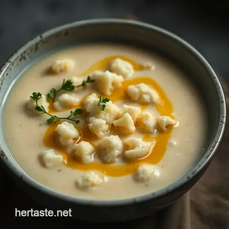 Creamy Dreamy Cauliflower Soup: A Comforting Classic