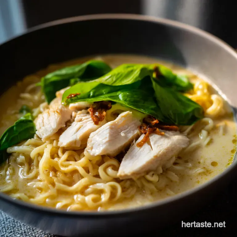 Creamy Dreamy Chicken Ramen A Bowl of Comfort