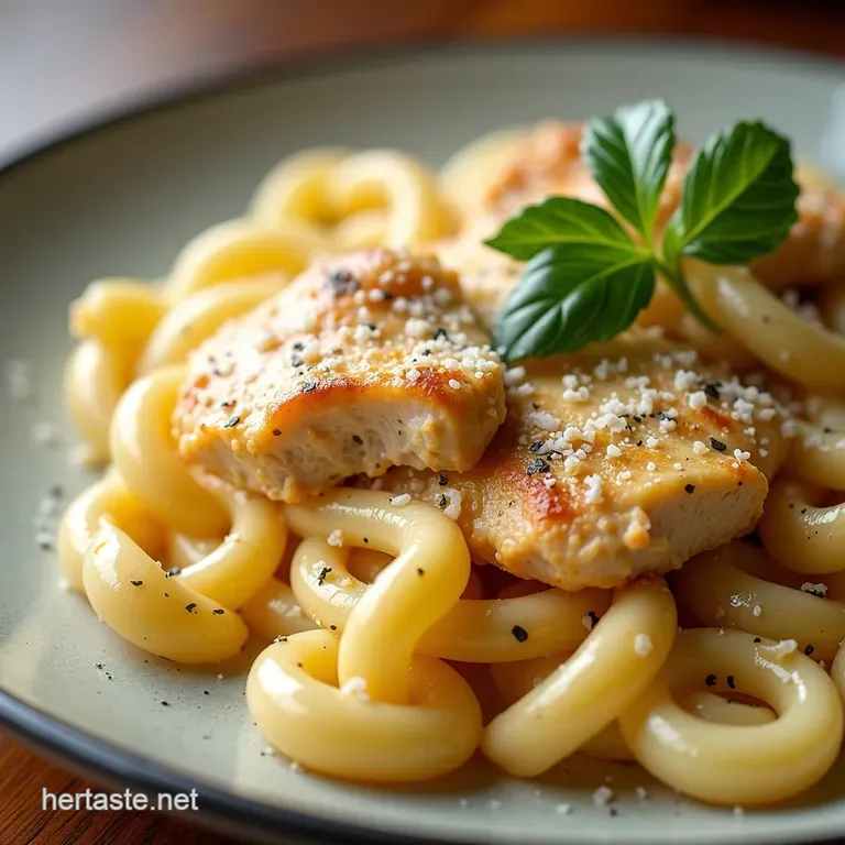 Creamy Garlic Parmesan Chicken Pasta Ready in 30