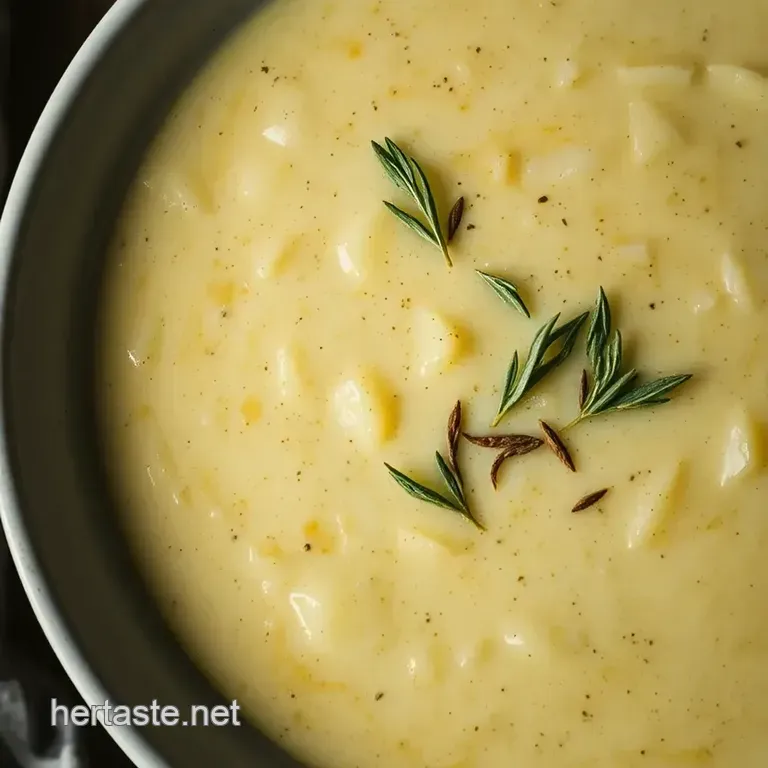 Creamy Dreamy Potato Soup: a Hug in a Bowl presentation