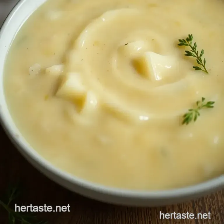 Creamy Dreamy Potato Soup (Like Nanna s but Better!) presentation