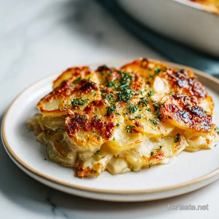 Homemade Scalloped Potatoes: Velvety and Rich