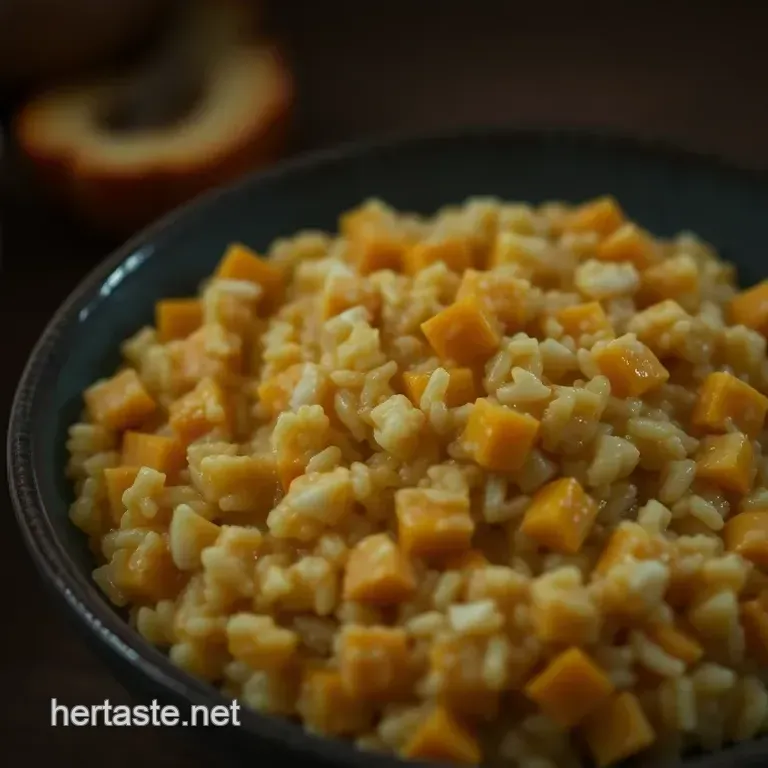 Creamy Kayla Butternut Squash Risotto