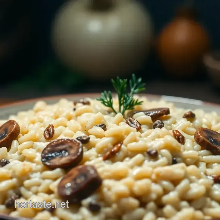 Creamy Mushroom Risotto