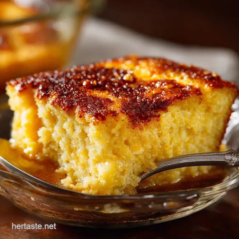 Corn Pudding: Grandmas Creamy Baked Corn Custard Recipe (Easy Prep) presentation