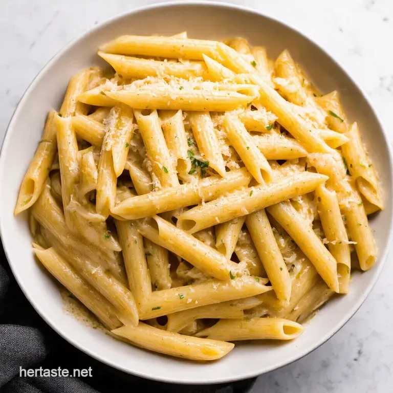 Creamy OnePot Garlic Parmesan Pasta Ready in 25