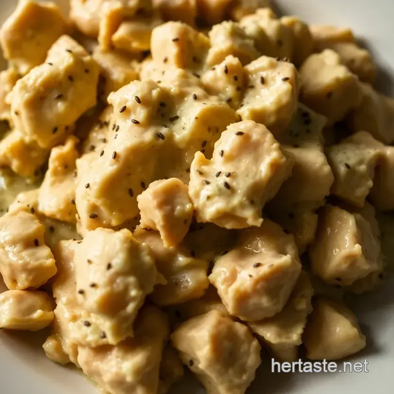 Creamy Poppy Seed Chicken Bake presentation