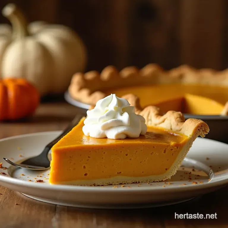 Grandmas Gold Standard The Perfect Creamy Pumpkin Pie with a Flaky AllButter Crust presentation