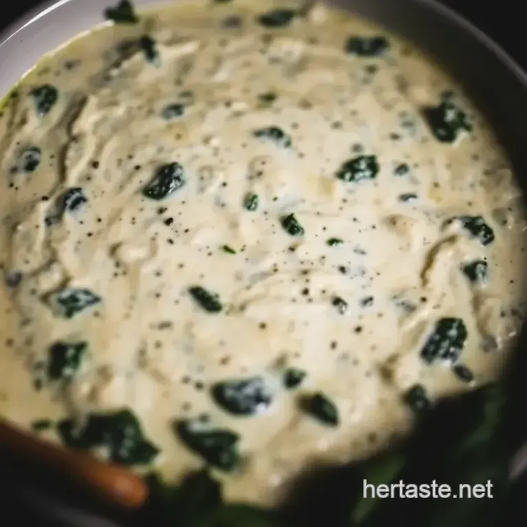 Creamy Spinach Artichoke Dip: No Mayo Needed! presentation