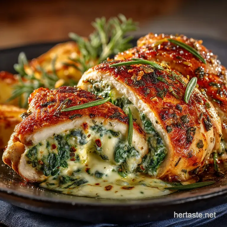 The Jolly Good Stuffed Chicken Fillet Cream Cheese Garlic Perfection presentation