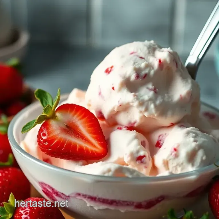 creamy strawberry cheesecake ice cream: A Family Favorite Summer Treat