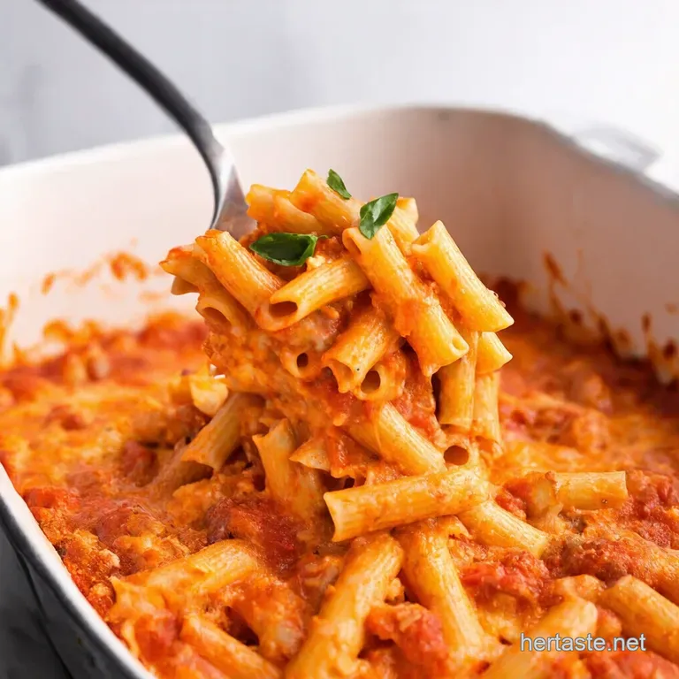 Creamy Tomato Pasta Bake