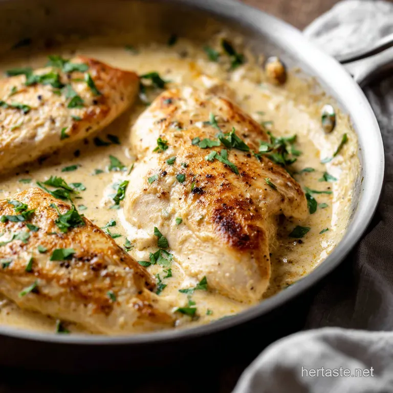 Creamy Tuscan Chicken with SunDried Tomato Pesto