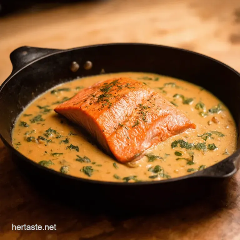 Creamy Tuscan Salmon A Taste of Italy on Your Plate presentation
