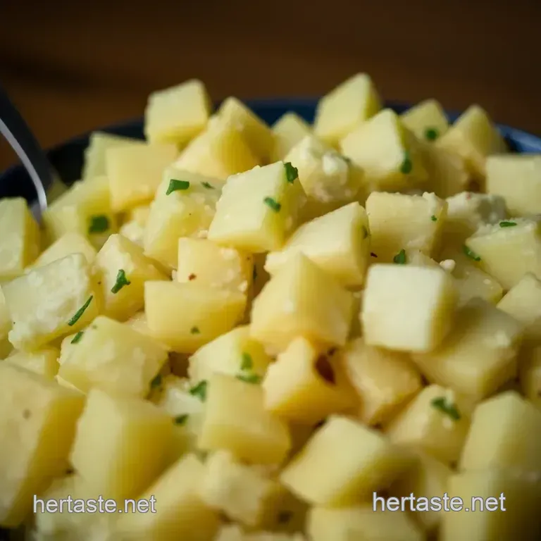 Creamy Yukon Gold Potato Salad Delight presentation