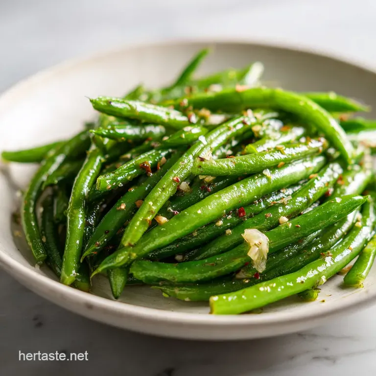 Italian Green Bean Salad with Feta