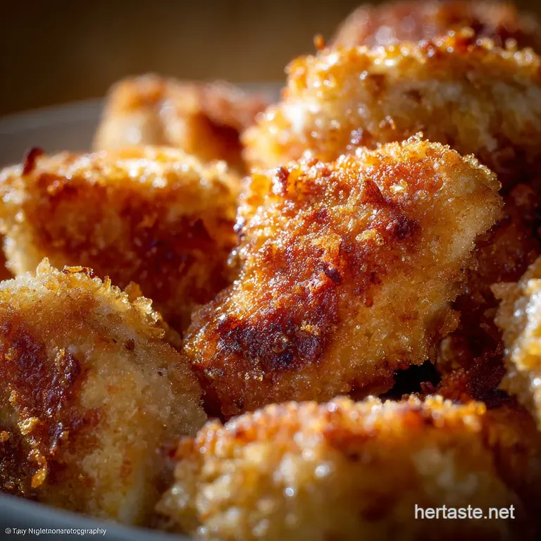 The Golden Ticket Crispy Homemade Air Fryer Chicken Nuggets