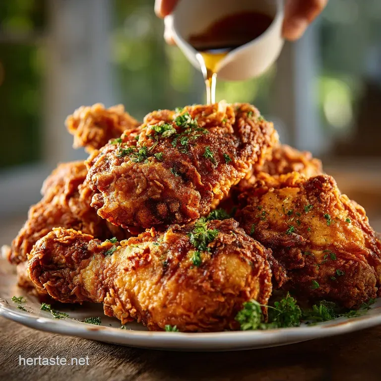 A Chefs Blueprint for Success Air Fryer Fried Chicken presentation