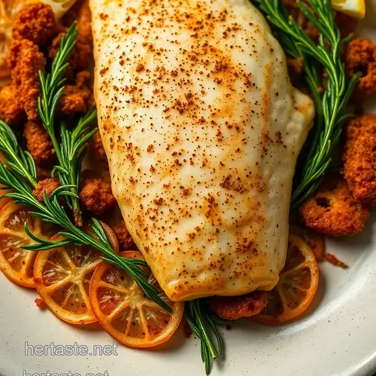 Crispy Air Fryer Tilapia presentation