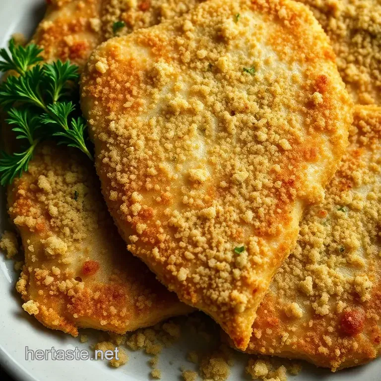 Crispy Baked Chicken Cutlets: Perfect Every Time presentation