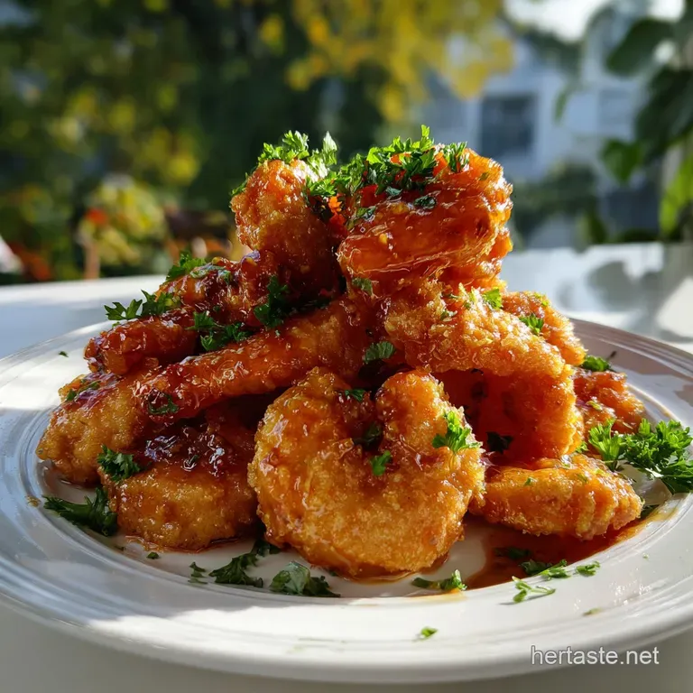 The Ultimate Crispy Bang Bang Shrimp: Better Than the Restaurant presentation