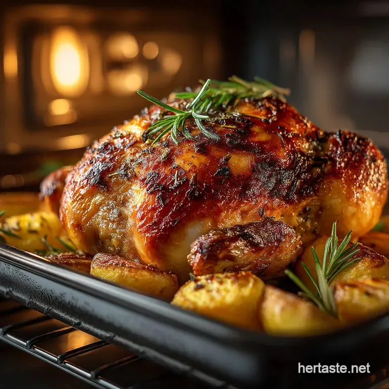 Convection Oven Recipes: Crispy Herb Chicken Roast