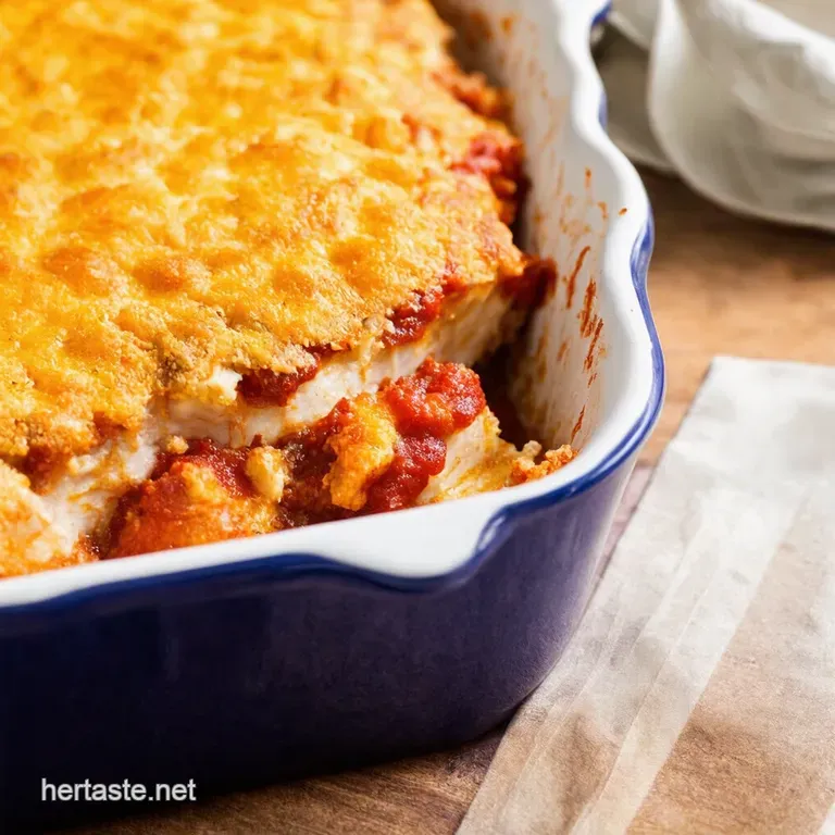 Crispy Chicken Parm Casserole Easiest Weeknight Dinner