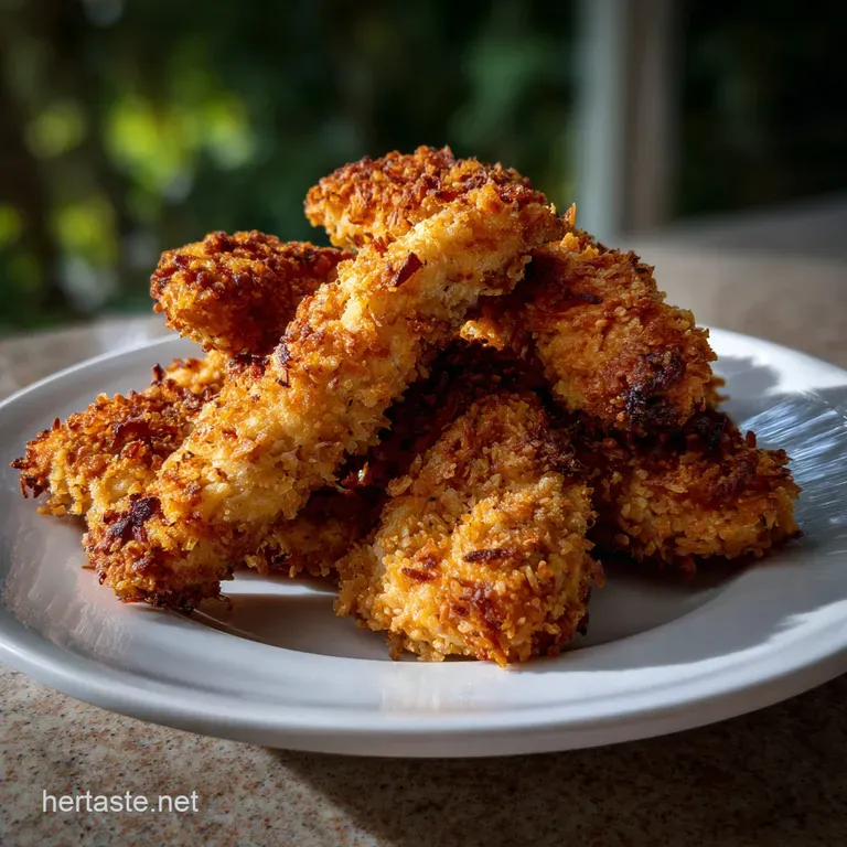The Best Coconut Chicken Fingers Recipe: Crispy & Juicy