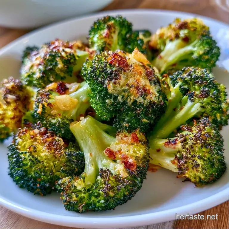 Charred green broccoli florets elegantly arranged on a dark platter with a sprinkle of snowy parmesan cheese.