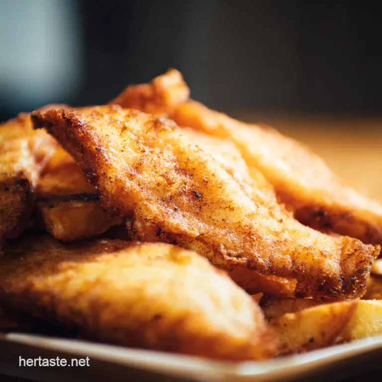 Crispy Golden Fish Fry PubStyle Fish Chips at Home