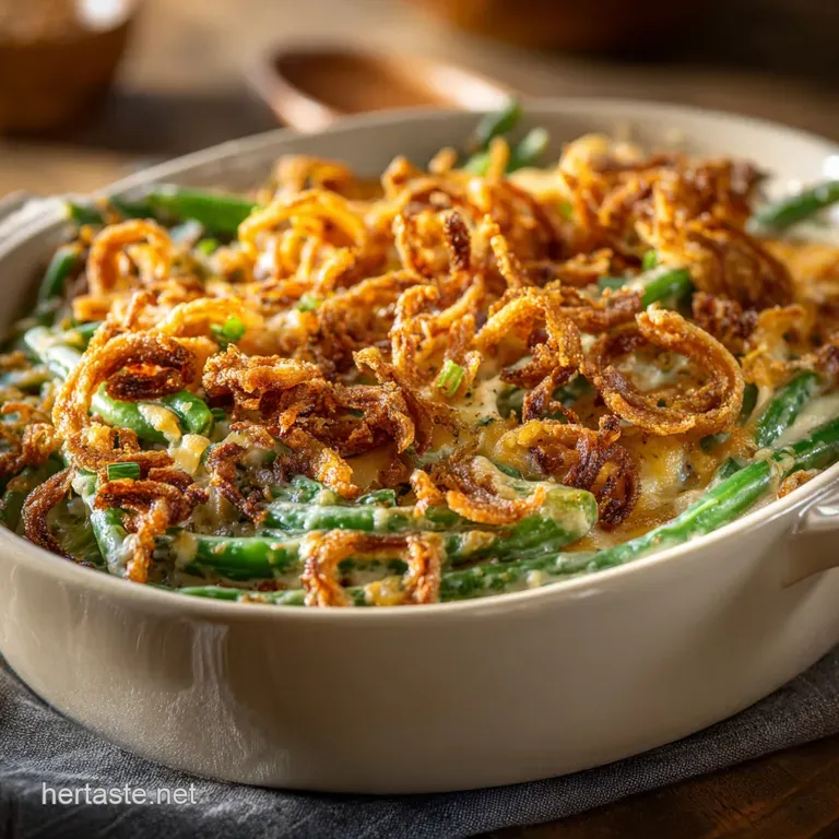 Green Bean Casserole: The Ultimate Creamy Crispy Homemade Classic