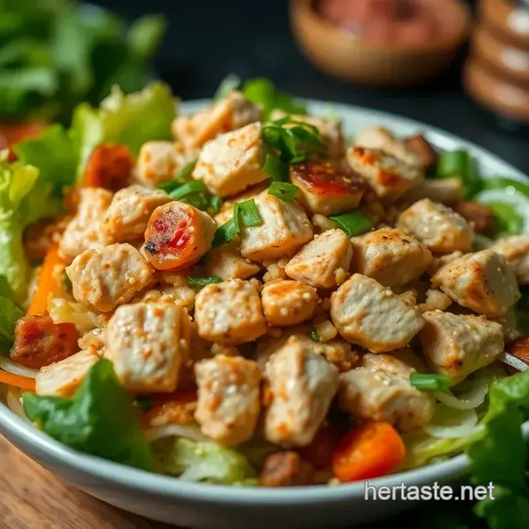 Crispy Oriental Chicken Salad: A Taste of the East