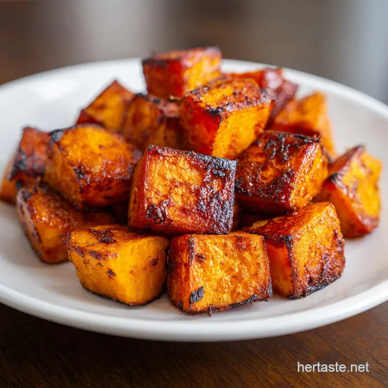 Easy Crispy Roasted Sweet Potatoes