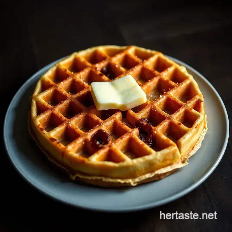 Crispy Vans Waffles presentation