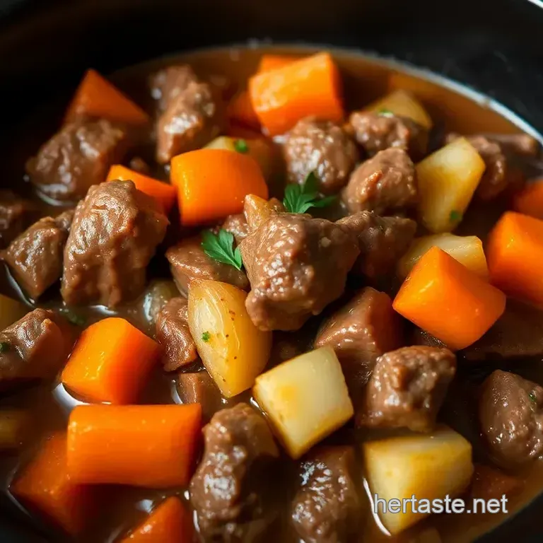 Crock Pot Beef and Vegetable Stew: A Hearty Comfort Bowl