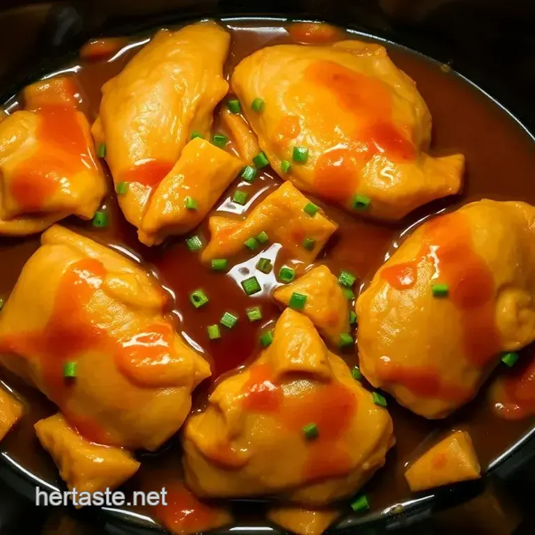 Crock Pot Honey Garlic Chicken Thighs