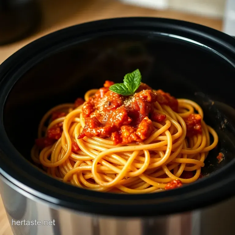 Crock Pot Spaghetti: Effortless Italian Comfort
