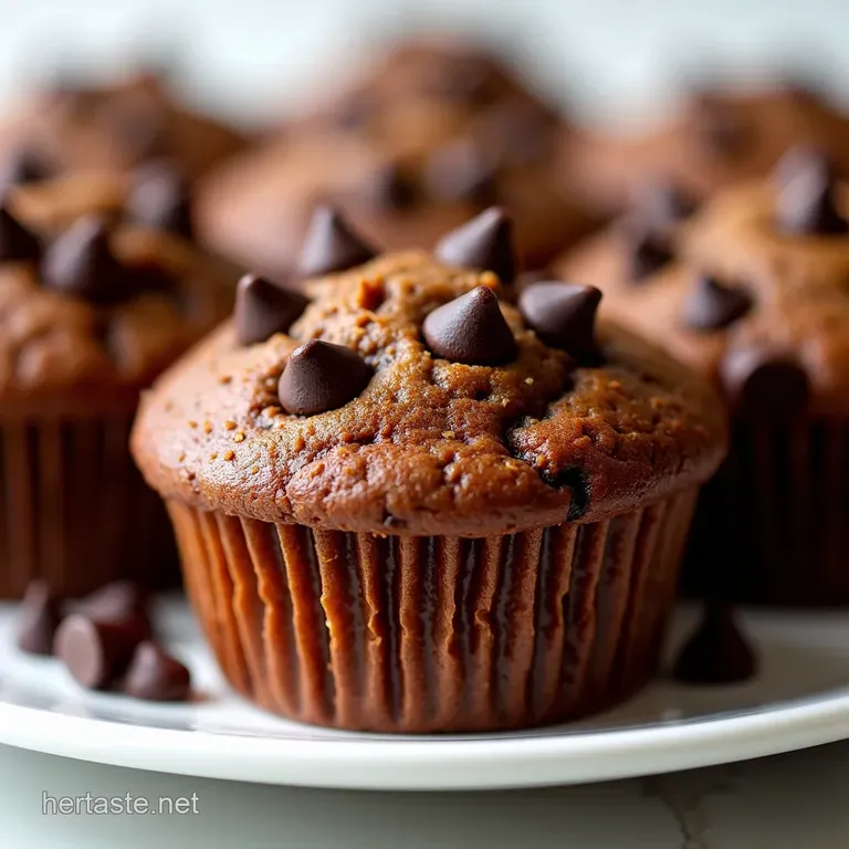 DeathByChocolate Chip Muffins Easy Peasy Treats