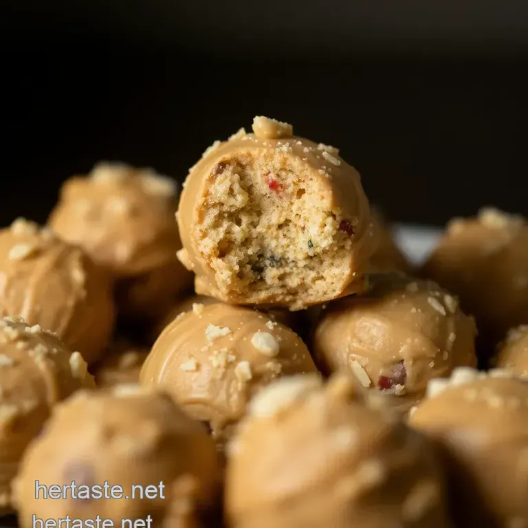 Decadent Butterfinger Balls presentation