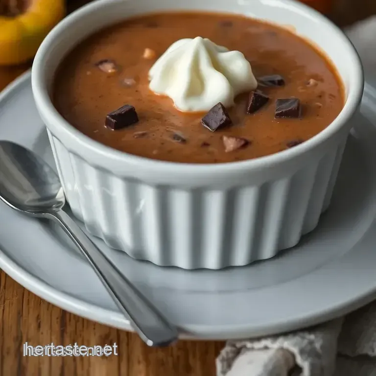 Decadent Julibee Pudding - A Classic British Delight presentation