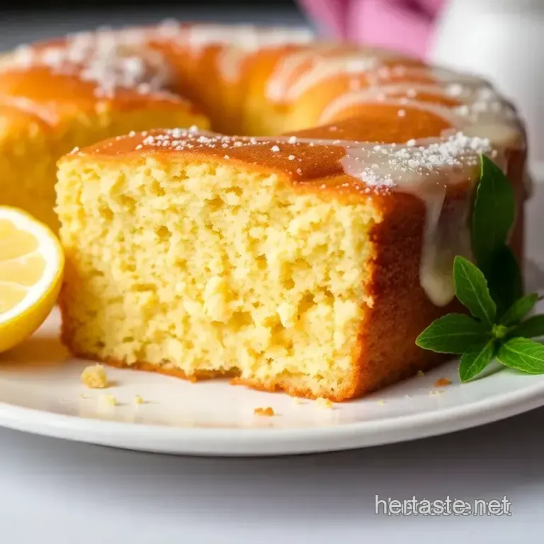 Sri Lankan Butter Cake: a Lush Delight in 75 Minutes presentation