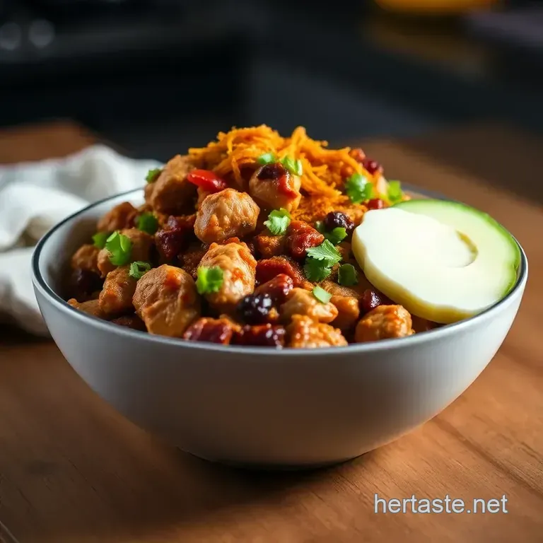 Delicious Copycat Chipotle Burrito Bowl presentation