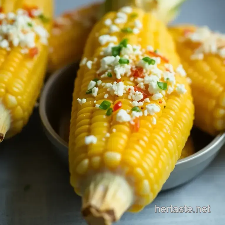 Delicious Elotes: Authentic Mexican Street Corn presentation