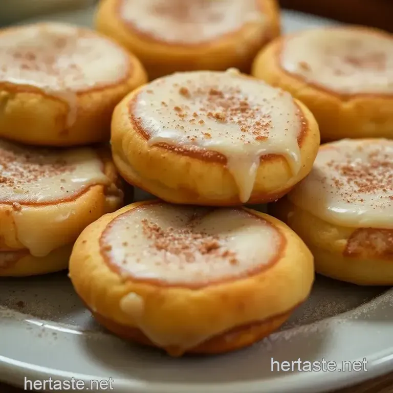 Delicious Homemade McDonald' s Cinnamon Melts presentation